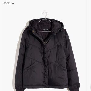 Madewell Women’s Chevron Packable Puffer Jacket